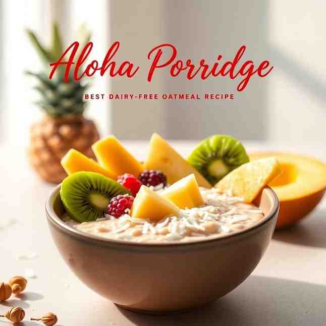Aloha Porridge - Best Dairy-Free Oatmeal Recipe